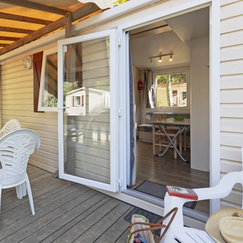 MOBILE HOME 4 people - Classic | 2 Bedrooms | 4 Pers. | Raised terrace | Air-con.
