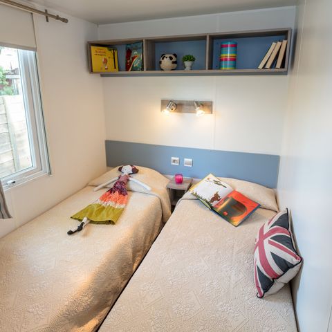 MOBILE HOME 6 people - Mobile-home | Comfort | 3 Bedrooms | 6 Pers. | Raised terrace | Air conditioning