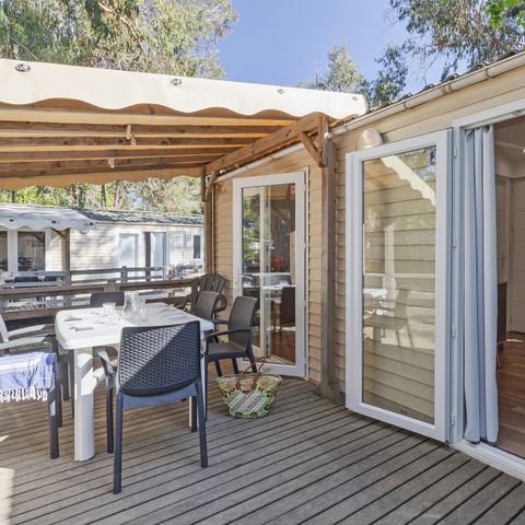 MOBILE HOME 6 people - Mobile-home | Comfort XL | 2 Bedrooms | 4/6 Pers. | Raised terrace | Air conditioning
