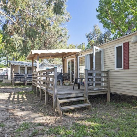 MOBILE HOME 6 people - Comfort | 2 Bedrooms | 4/6 Pers. | Raised terrace | 1 bathroom | Air conditioning