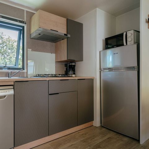 MOBILE HOME 6 people - Mobile-home | Premium | 3 Bedrooms | 6 Pers. | Raised terrace | Air-con.