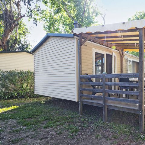 MOBILE HOME 6 people - Comfort | 2 Bedrooms | 4/6 Pers. | Raised terrace | 1 bathroom | Air conditioning
