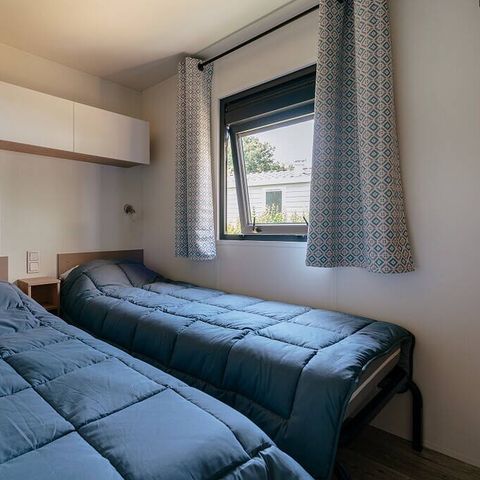 MOBILE HOME 6 people - Mobile-home | Premium | 3 Bedrooms | 6 Pers. | Raised terrace | Air-con.