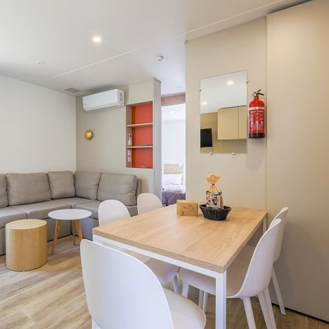 MOBILE HOME 6 people - Ultimate | 3 Bedrooms | 6 Pers | Terrace Lounge | Outdoor kitchen | 2 bathrooms | Air conditioning | TV