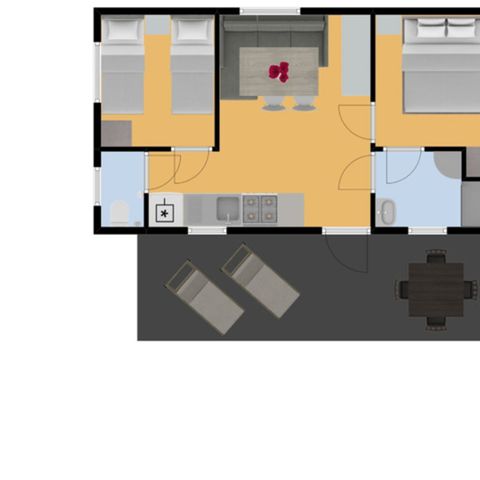 Mobile home 4 persons - Tarn