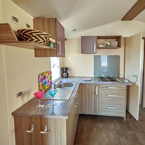 MOBILE HOME 6 people - Classic XL | 2 Bedrooms | 4/6 Pers. | Raised terrace