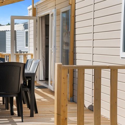 MOBILE HOME 4 people - Mobile-home | Comfort XL | 2 Bedrooms | 4 Pers. | Raised terrace | Air-con.