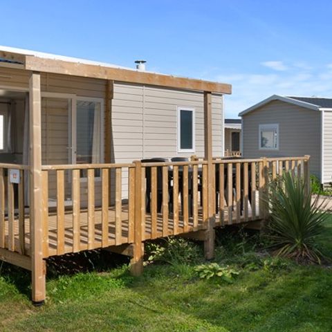 MOBILE HOME 4 people - Comfort XL | 2 Bedrooms | 4 Pers | Raised terrace | Air conditioning