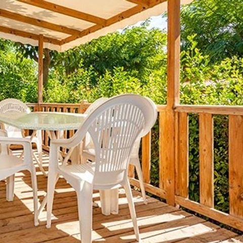 MOBILE HOME 6 people - Classic | 3 Bedrooms | 6 Pers. | Raised terrace