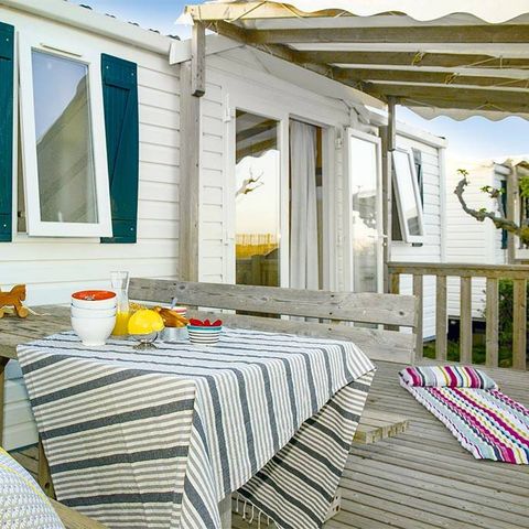MOBILE HOME 4 people - Comfort | 2 Bedrooms | 4 Pers | Raised terrace | Air conditioning
