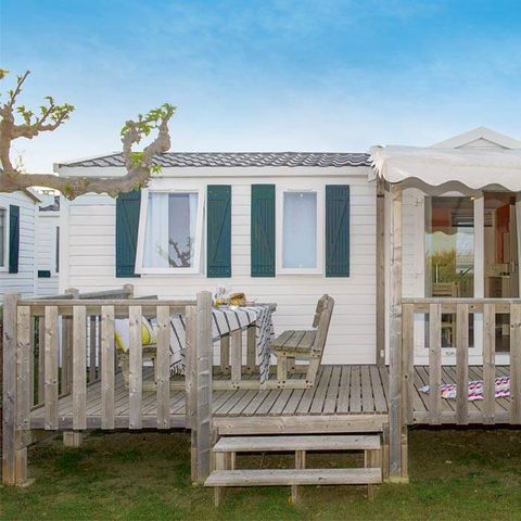 MOBILE HOME 4 people - Comfort | 2 Bedrooms | 4 Pers | Raised terrace | Air conditioning