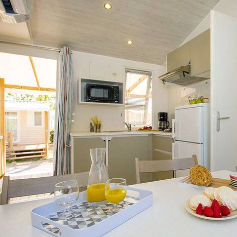 MOBILE HOME 4 people - Comfort | 2 Bedrooms | 4 Pers | Raised terrace | Air conditioning
