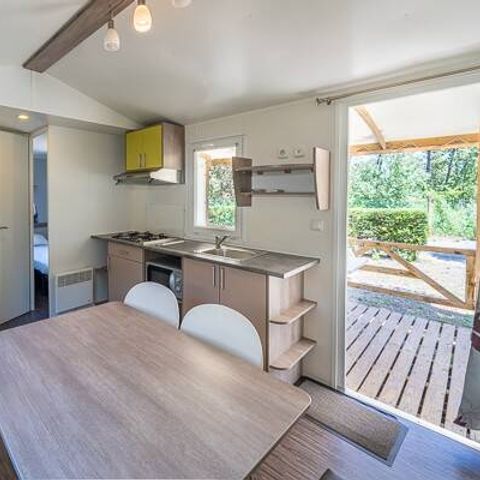 MOBILE HOME 6 people - Comfort | 2 Bedrooms | 4/6 Pers | Raised terrace | Air conditioning