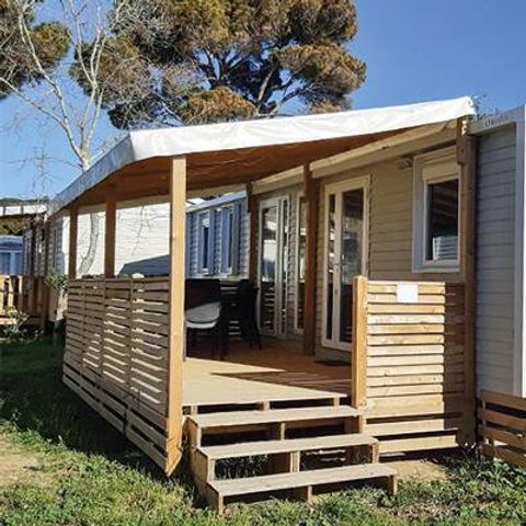 MOBILE HOME 6 people - Mobile-home | Premium | 3 Bedrooms | 6 Pers. | Raised terrace | 2 bathrooms | Air-con.