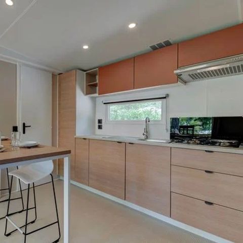 MOBILE HOME 6 people - Mobile-home | Comfort XL | 3 Bedrooms | 6 Pers | Raised terrace | Air conditioning | TV