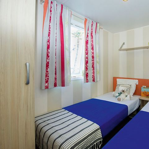 MOBILE HOME 6 people - Mobil-home | Classic XL | 3 Bedrooms | 6 Pers. | Raised terrace | Air-con.