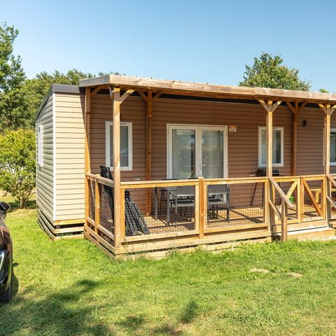 MOBILE HOME 6 people - Comfort | 3 Bedrooms | 6 Pers | Raised terrace | Air conditioning | TV