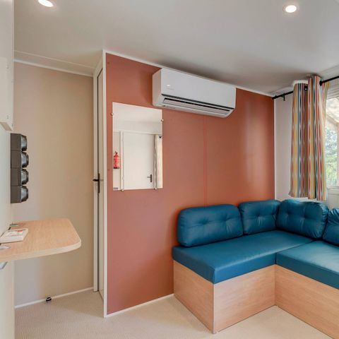 MOBILE HOME 6 people - Comfort | 3 Bedrooms | 6 Pers | Raised terrace | Air conditioning | TV