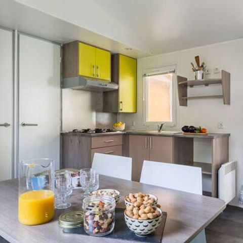 MOBILE HOME 6 people - Comfort | 3 Bedrooms | 6 Pers | Raised terrace | Air conditioning