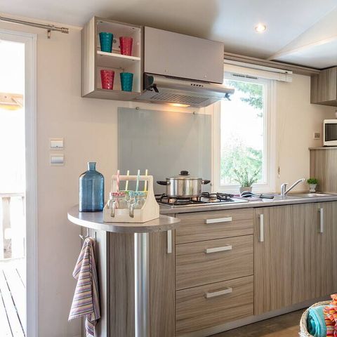 MOBILE HOME 6 people - Mobil-home | Classic | 2 Bedrooms | 4/6 Pers. | Raised terrace | Air-con.