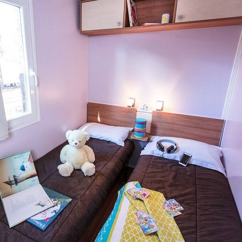 MOBILE HOME 6 people - Mobil-home | Classic | 2 Bedrooms | 4/6 Pers. | Raised terrace | Air-con.