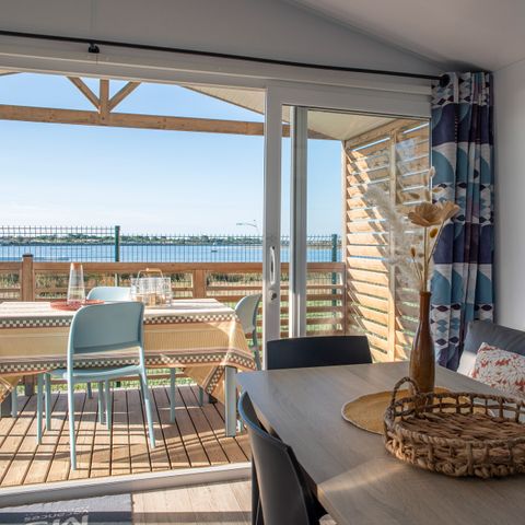 Mobile home 4 persons - Panorama CONFORT air-conditioned - Lagoon view.