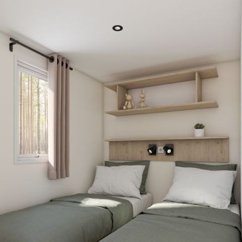 MOBILE HOME 6 people - Premium - 33 m² (3 bedrooms) + Covered terrace