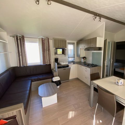 MOBILE HOME 7 people - Premium - 36m² (3 bedrooms. 6p) 2 bathrooms + Covered terrace