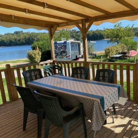 MOBILE HOME 7 people - Premium - 36m² (3 bedrooms. 6p) 2 bathrooms + Covered terrace