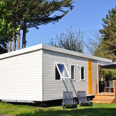 MOBILE HOME 6 people - DECLICK with a semi-covered terrace