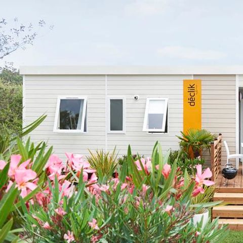MOBILE HOME 6 people - DECLICK with a semi-covered terrace