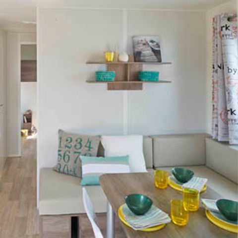 MOBILE HOME 6 people - DECLICK with a semi-covered terrace