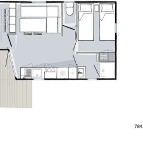 MOBILE HOME 4 people - CELTIK