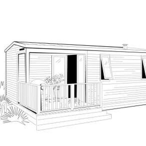 MOBILE HOME 4 people - JUNGLE 2 bedrooms