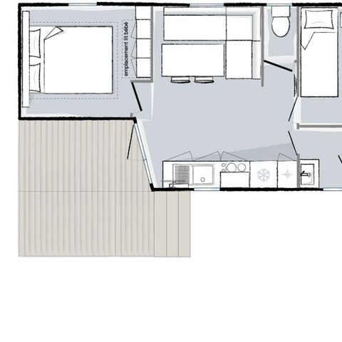 MOBILE HOME 4 people - CELTIK
