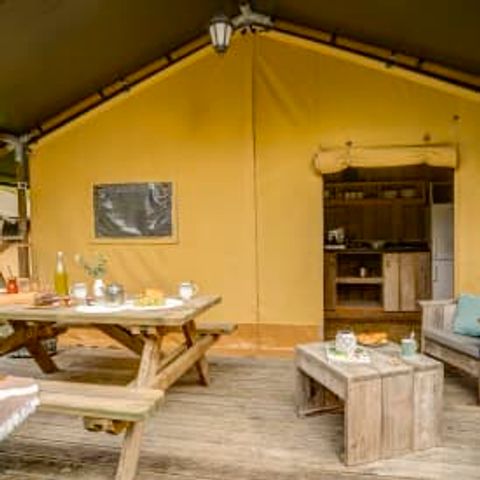 CANVAS AND WOOD TENT 6 people - Lodge 6p 2ch ****