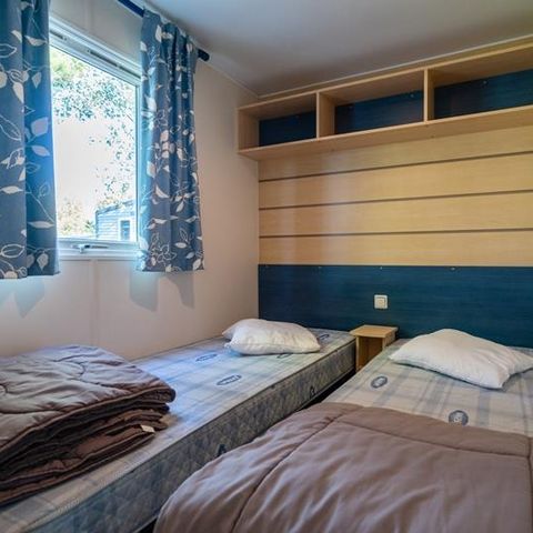 MOBILE HOME 6 people - Mobil-home Forêt 34.5m² (3 bedrooms) (over 10 years old) + Terrace + TV 4/6 pers