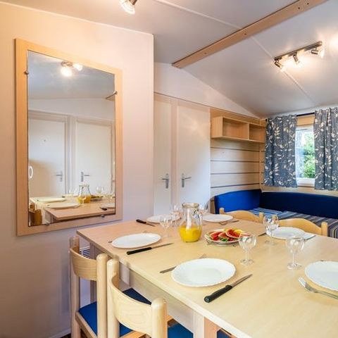 MOBILE HOME 6 people - Mobil-home Forêt 34.5m² (3 bedrooms) (over 10 years old) + Terrace + TV 4/6 pers