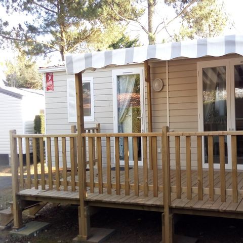 MOBILE HOME 5 people - 2 rooms 4 adults + 1 child