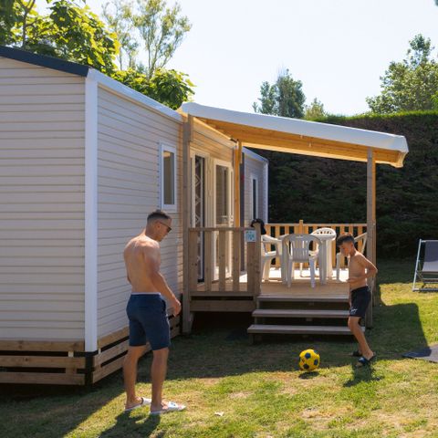 MOBILE HOME 5 people - Mobile-home Evasion 28.5m² (2 bedrooms) (- 9 years) + TV + Terrace 4/5 pers