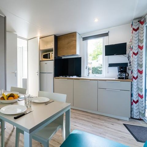 MOBILE HOME 4 people - Mobil-home Horizon 27.5m² (2 bedrooms) (under 8 years) + integrated terrace + TV 4 pers