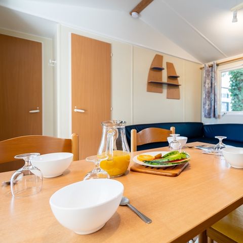 Mobile home 5 persons - AZUR - 2 bedrooms with TV