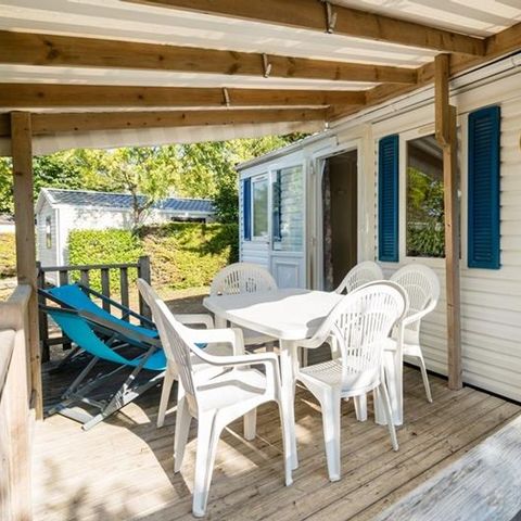 Mobile home 5 persons - AZUR - 2 bedrooms with TV