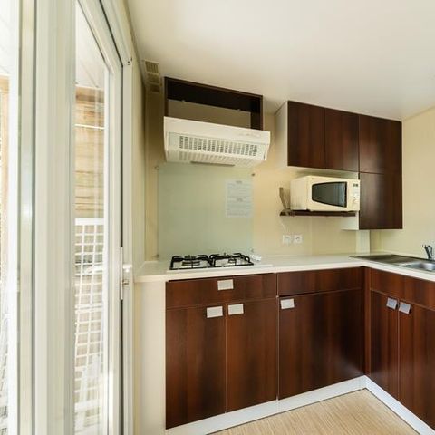 Mobile home 4 persons - Integrated cottage 27.5m²/ Wednesday to Wednesday