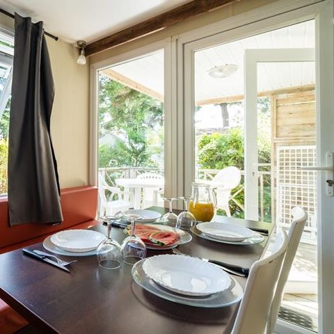MOBILE HOME 4 people - Integrated cottage 27.5m²/ Wednesday to Wednesday