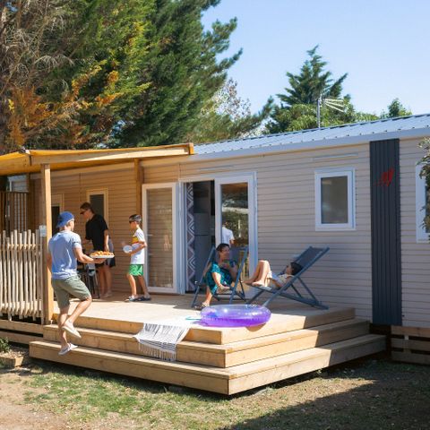 Mobile home 8 persons - Mobile-home Sable plus 40m² (4 bedrooms, 2 bathrooms) 8 pers