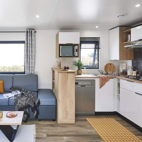 MOBILE HOME 6 people - 3-bedroom Premium mobile home with spa (37m²) 4/6 people