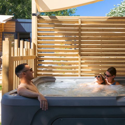 MOBILE HOME 4 people - 2-bedroom Premium mobile home with spa (33m²) sleeps 4
