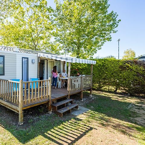 MOBILE HOME 6 people - Grand Large 34.5m² (3 bedrooms D) (under 8 years) + TV + Terrace