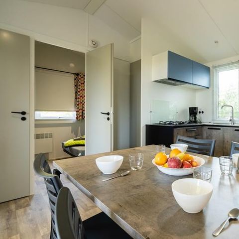 MOBILE HOME 5 people - Evasion 28.5m² (2 bedrooms D) (- 9 years) + TV + Terrace